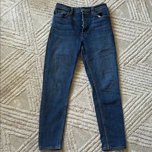 Redone Blue Denim Jeans